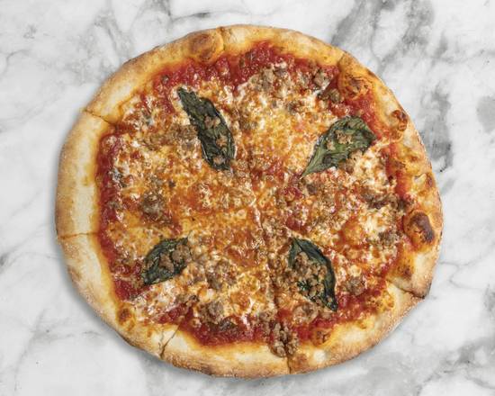 Pizza con Salsiccia