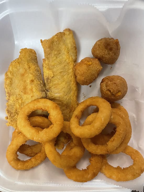 One Piece Fried Fish Plate