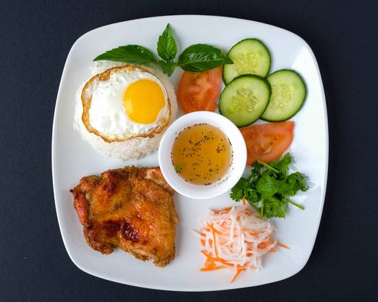 C1. Lemongrass Grilled Chicken with Rice