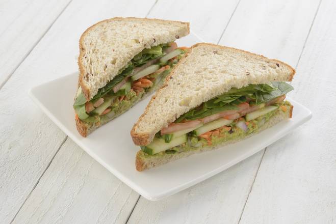 Avocado Cucumber Sandwich