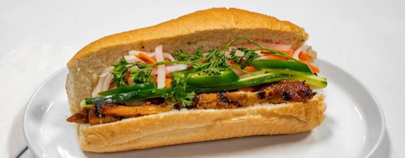 Grilled Chicken Banh Mi