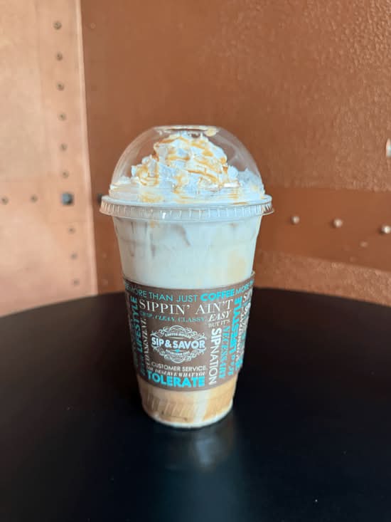 Iced Caramel Royale Latte