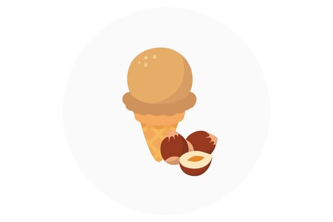 Hazelnut* Gelato