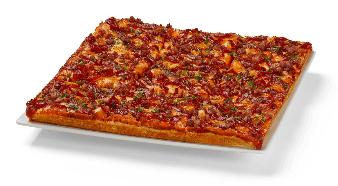 Loaded Pepperoni & Bacon Squarefooter™ Pizza