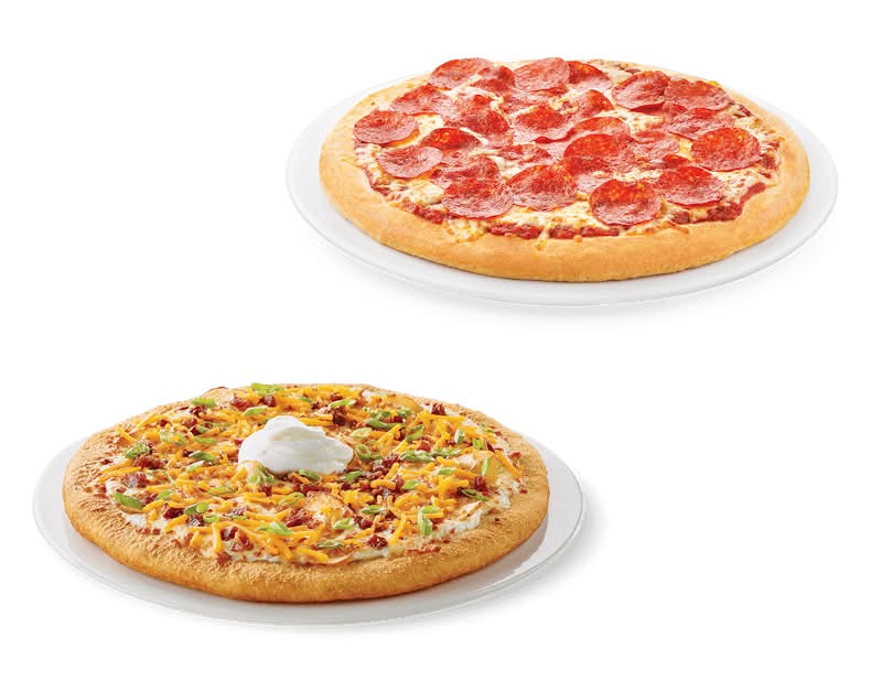 2 Medium Pizzas for $50