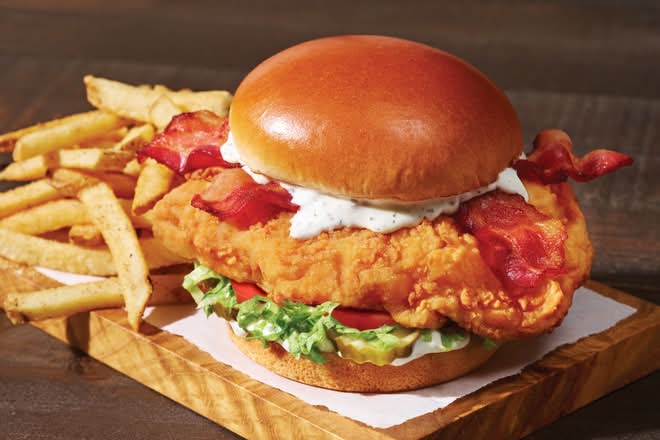 Bacon Ranch Chicken Sandwich