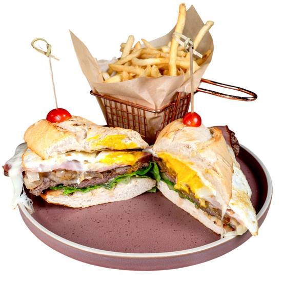 Lomito Sandwich & Side Order