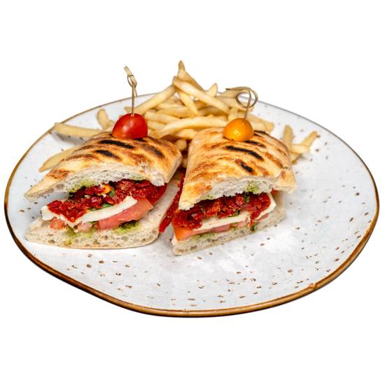 Caprese Sandwich & Side Order