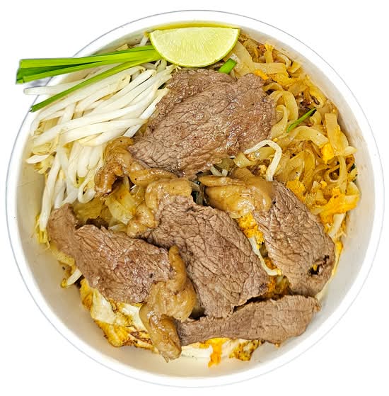 Beef Steak Pad Thai