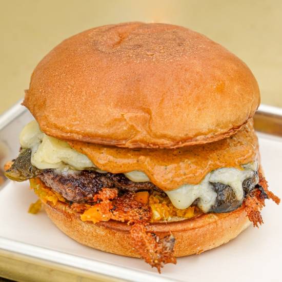 Roasted Poblano Burger