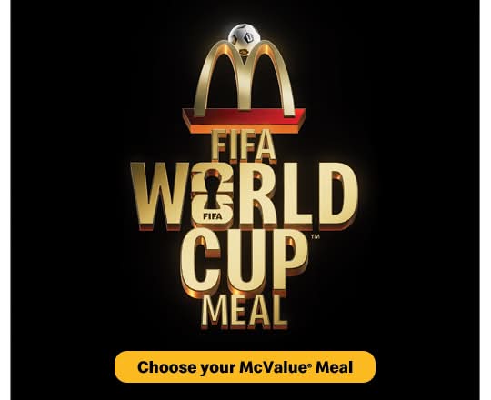 FIFA World Cup Meal - McValue Meals [621.0 Cals]