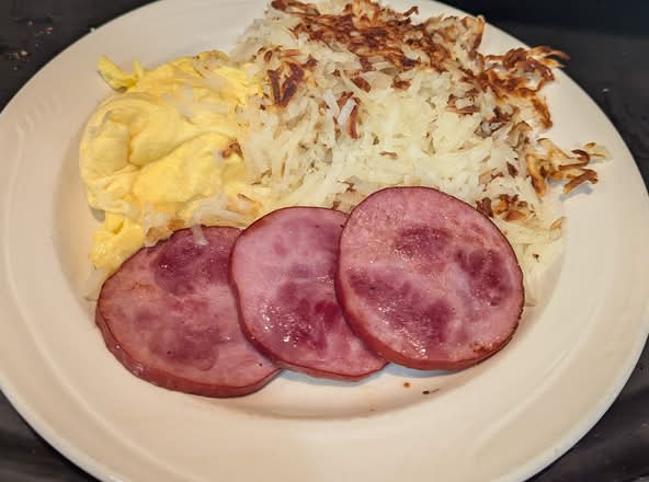 Canadian Bacon & Eggs