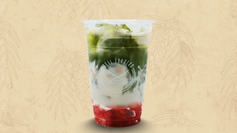 Matcha Latte Strawberry