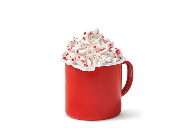 Candy Cane Hot Chocolate