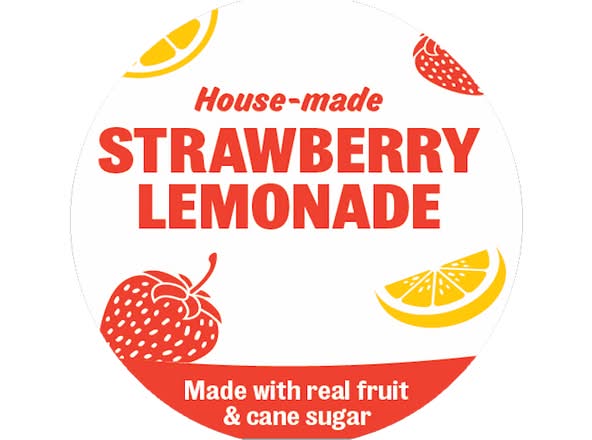 Strawberry Lemonade Medium Fountain Drink