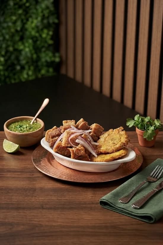 Fried Pork Ceviche