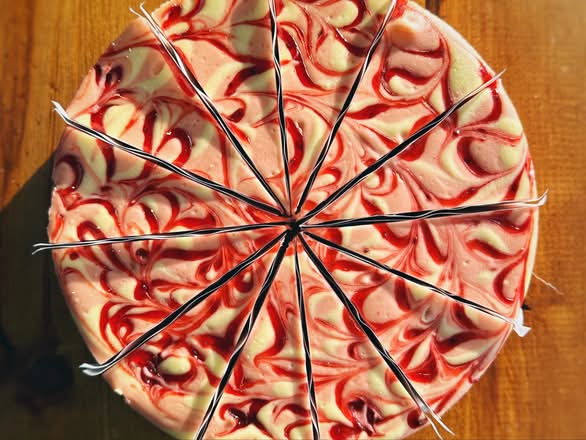 Whole Cheesecake - White Chocolate Raspberry