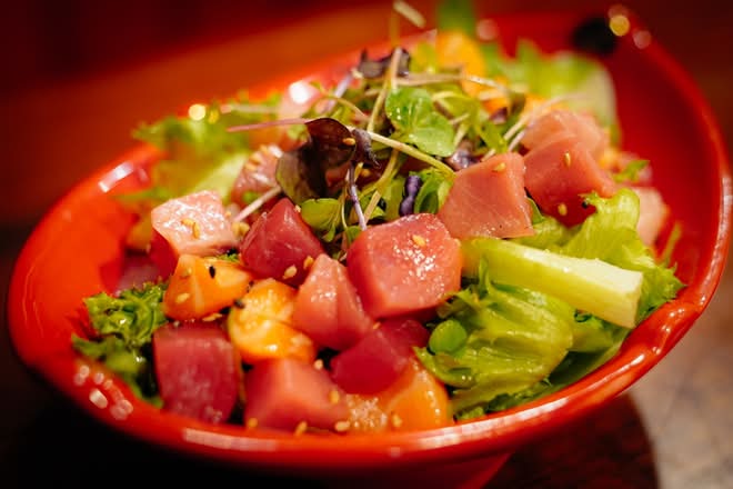 Sashimi Salad