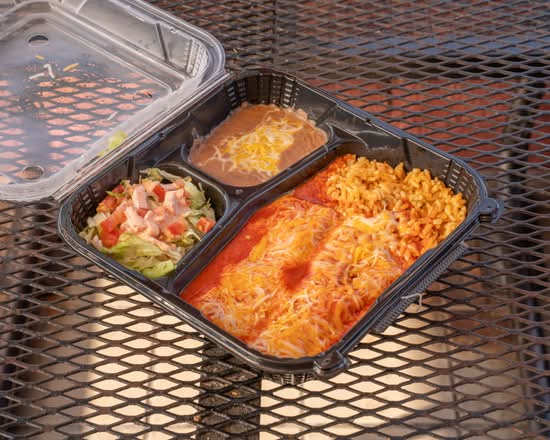 #1. Two Cheese Enchiladas