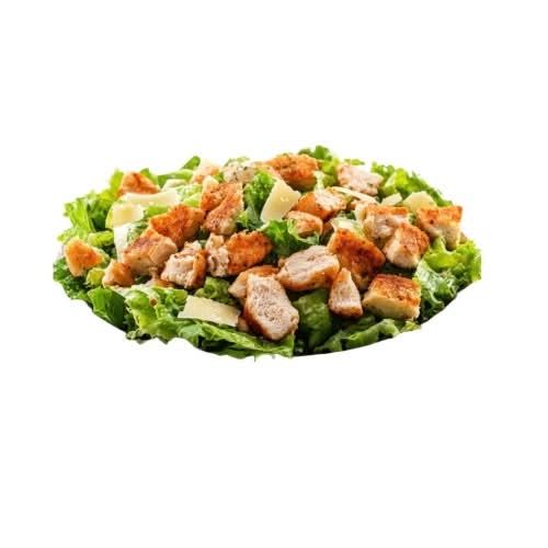 Breaded Chicken Caesar Salad
