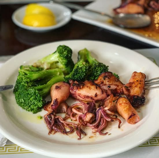 Grilled Calamari