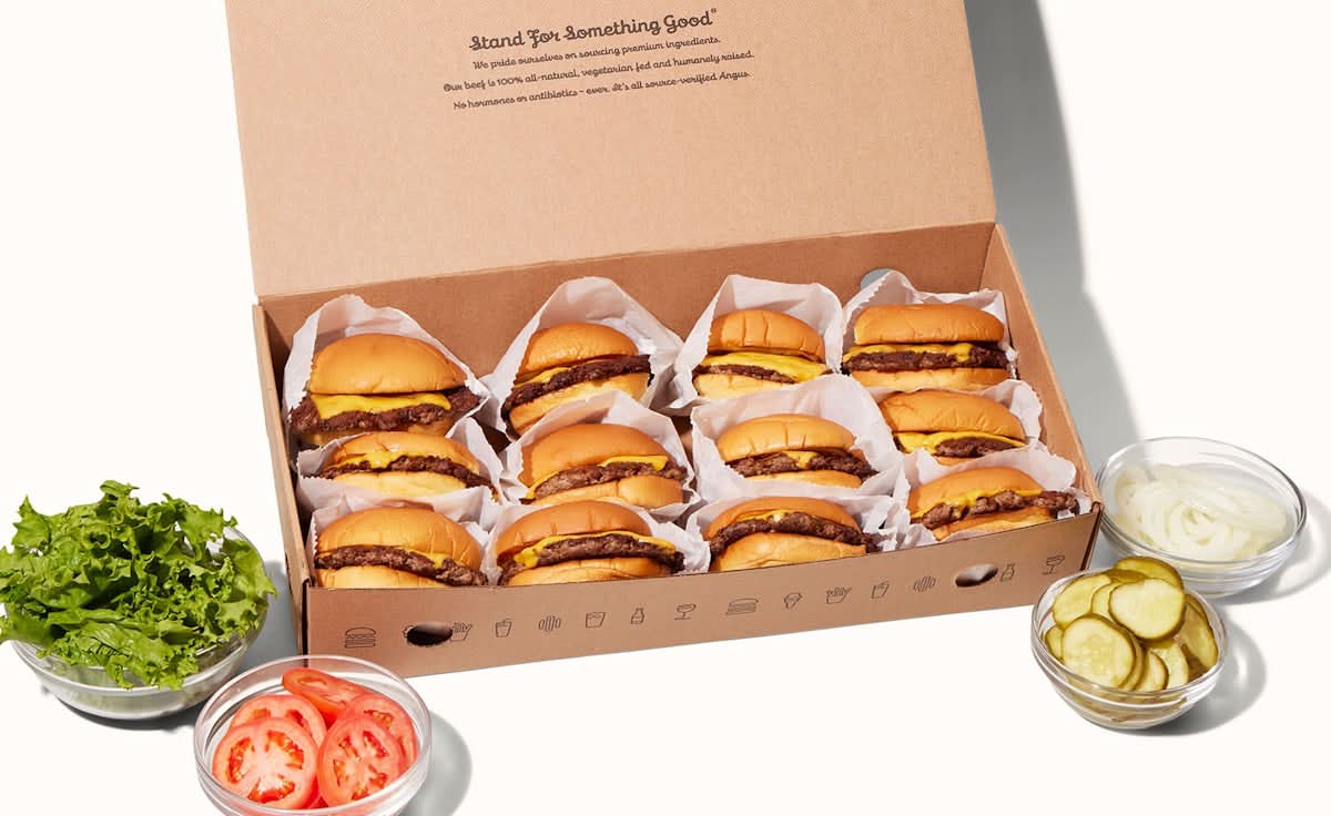Cheeseburger Box - 12 servings