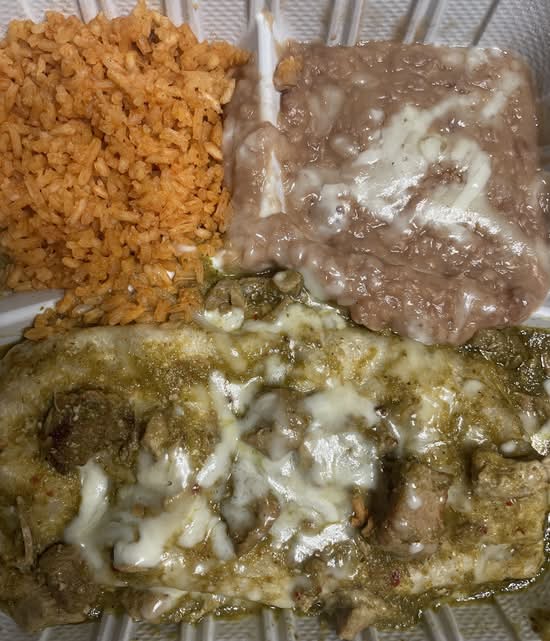 Chile Verde Burrito