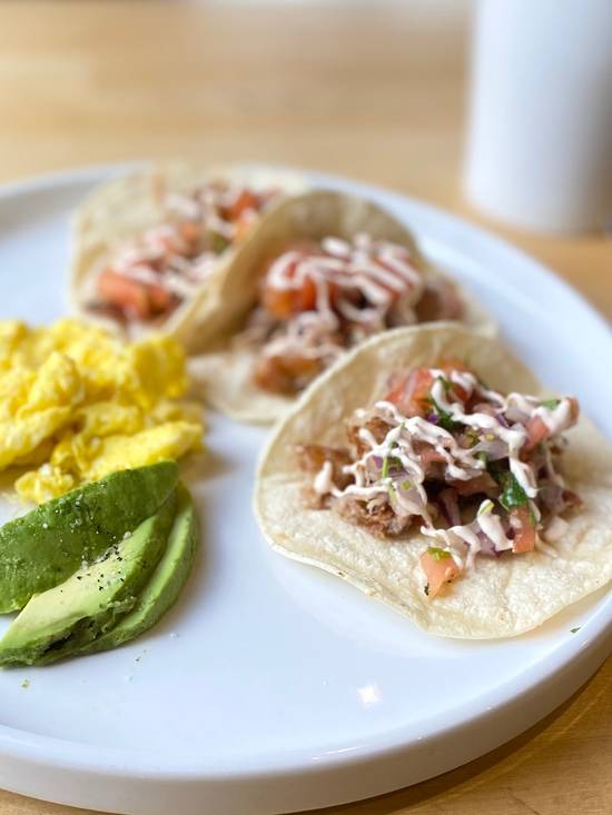 Carnitas Breakfast Tacos