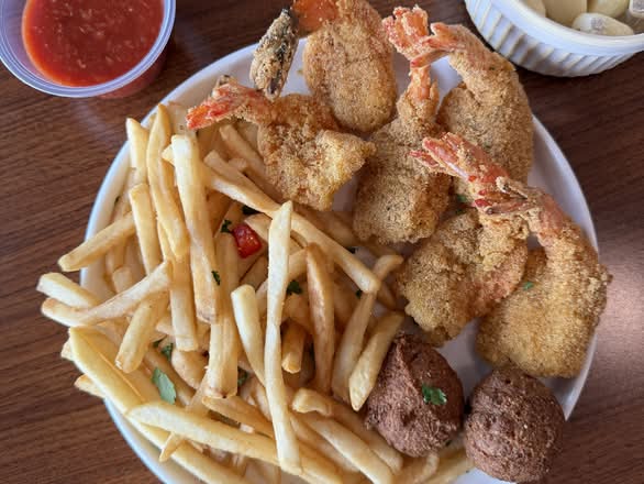 6 Fried Shrimp