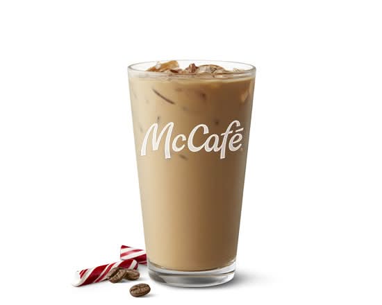 Medium Iced Peppermint Coffee