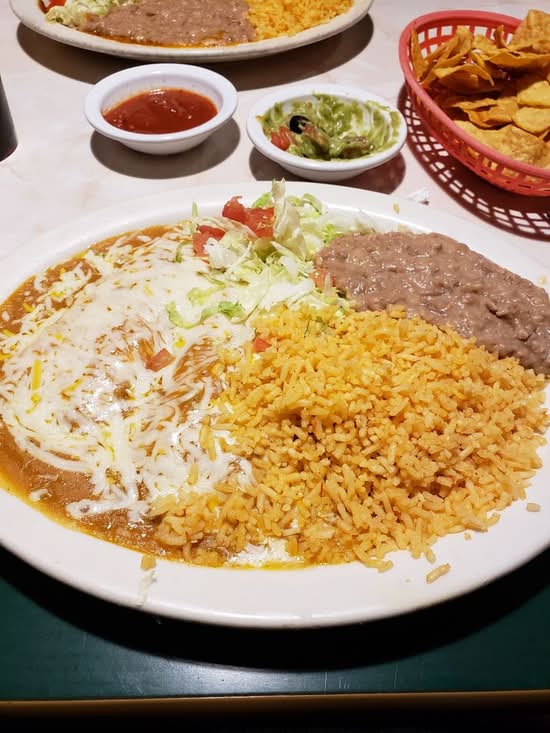Chile Verde Enchiladas