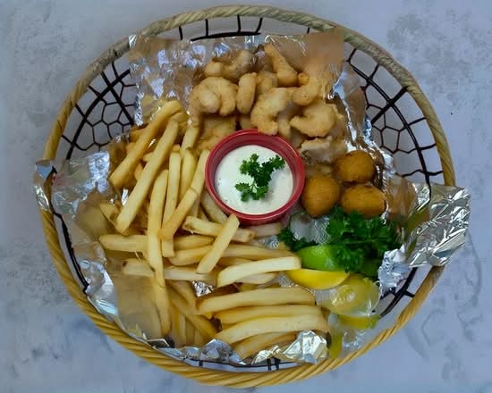 Popcorn Shrimp Platter Only