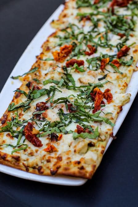 Grilled Chicken Flatbread