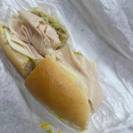 Turkey & Cheese Large