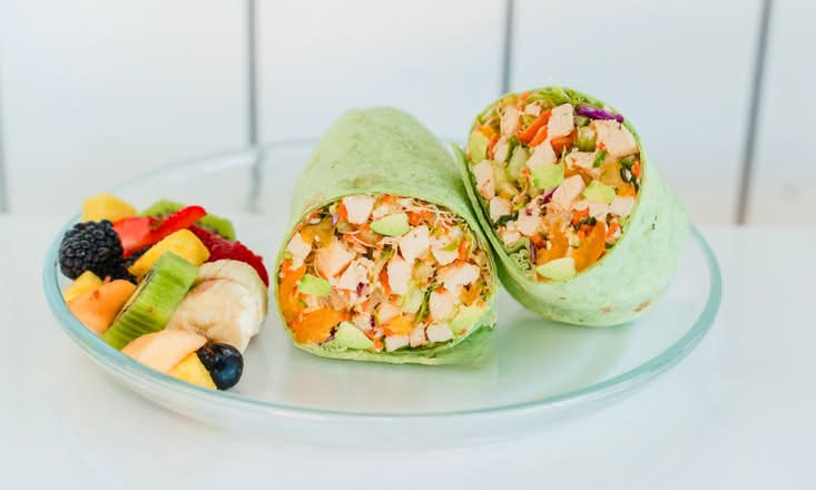 Chopped Protein Wrap
