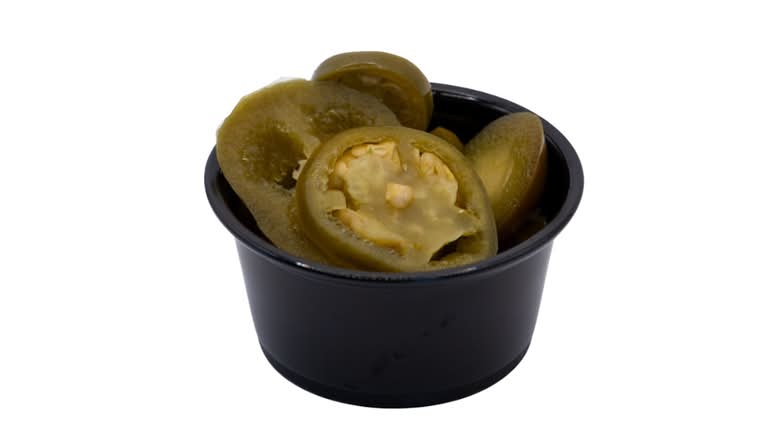 Cup of Jalapenos