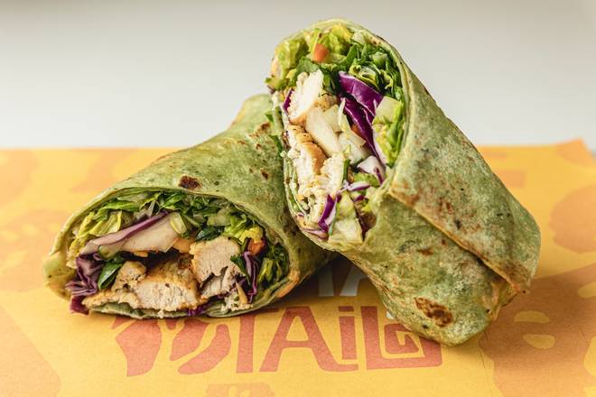 Chicken Satay Wrap