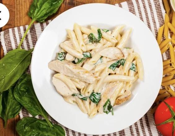 Ziti with Alfredo