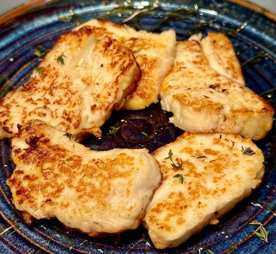 Pan Seared Halloumi Cheese
