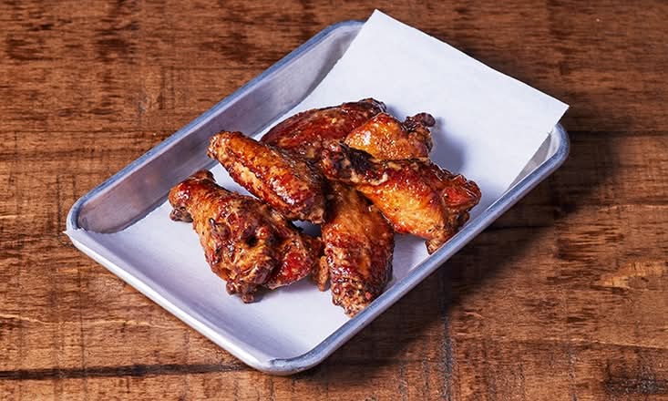 6 Smoked Wings