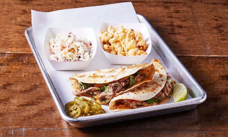 Pulled Pork Tacos Tray