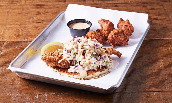Fried Catfish Redneck Taco