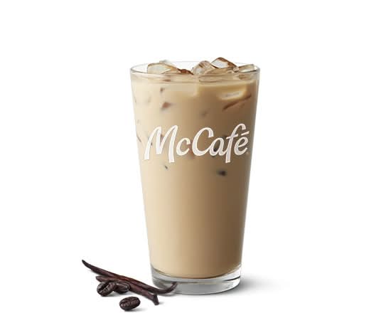 Medium Iced Vanilla Latte