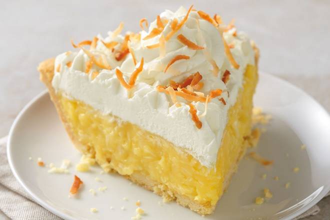 Coconut Cream Pie Slice