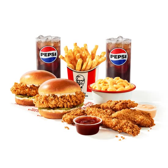 Meal for Two: 2 Sandwiches + 4 pc. Tenders Combo
