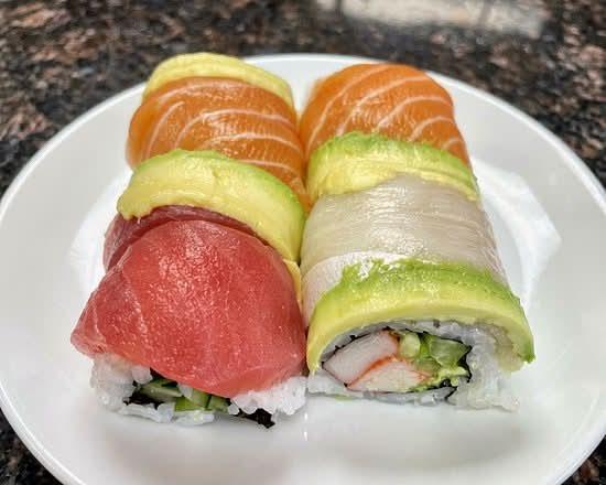 1. Rainbow Roll