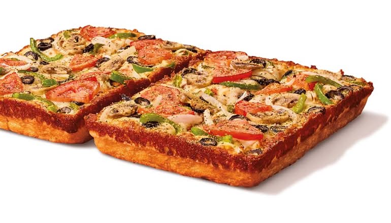 Detroit Style Deep Dish Veggie