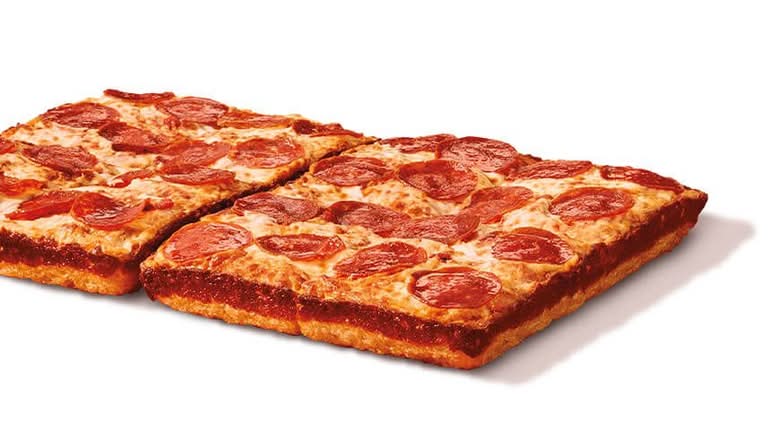 Detroit Style Deep Dish Stuffed Crust Pepperoni