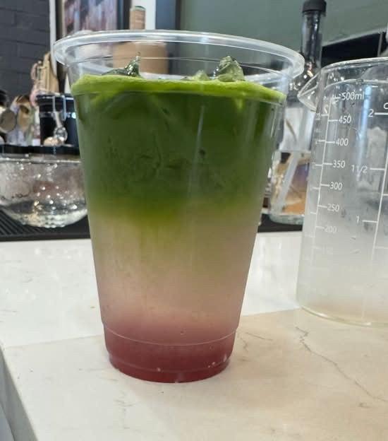 Sparkling Matcha Tonic