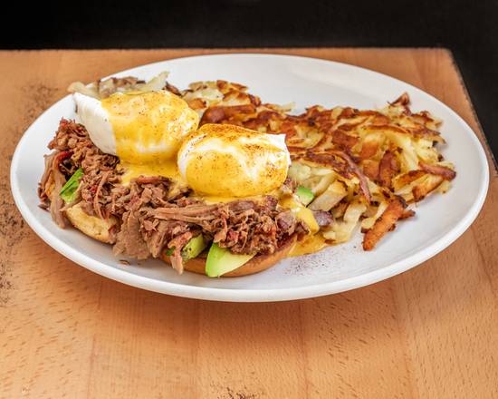 Smoked Brisket Benedict